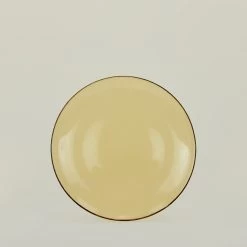 Glass Dinner Plate - Amber