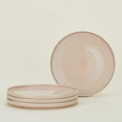 Essential Dinner Plate, Set Of 4 - Blush