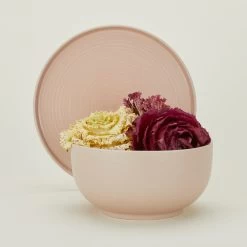 Essential Serveware, 2 Piece Set - Blush