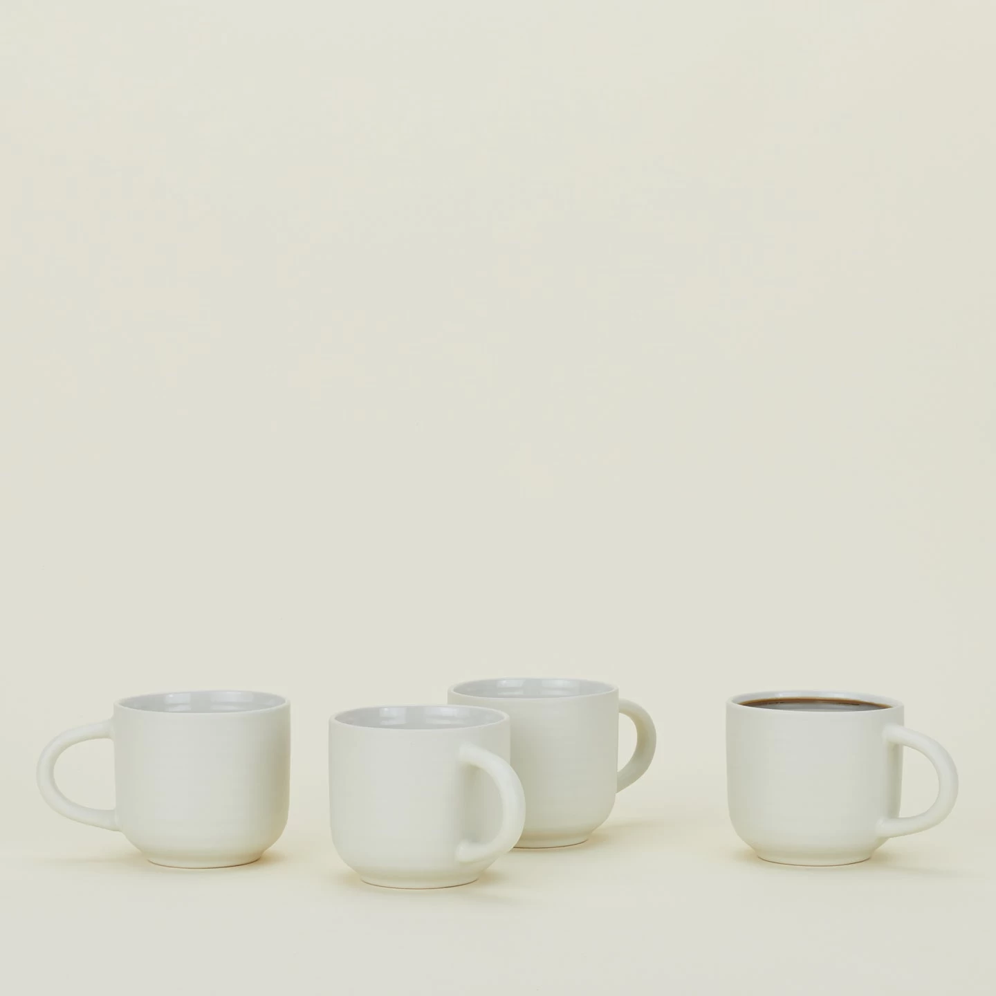 Essential Mug, Set Of 4 - Bone - Image 2