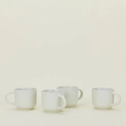 Essential Mug, Set Of 4 - Bone
