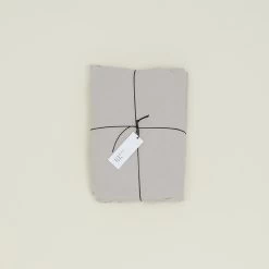 Simple Linen Flat Sheet - Light Grey