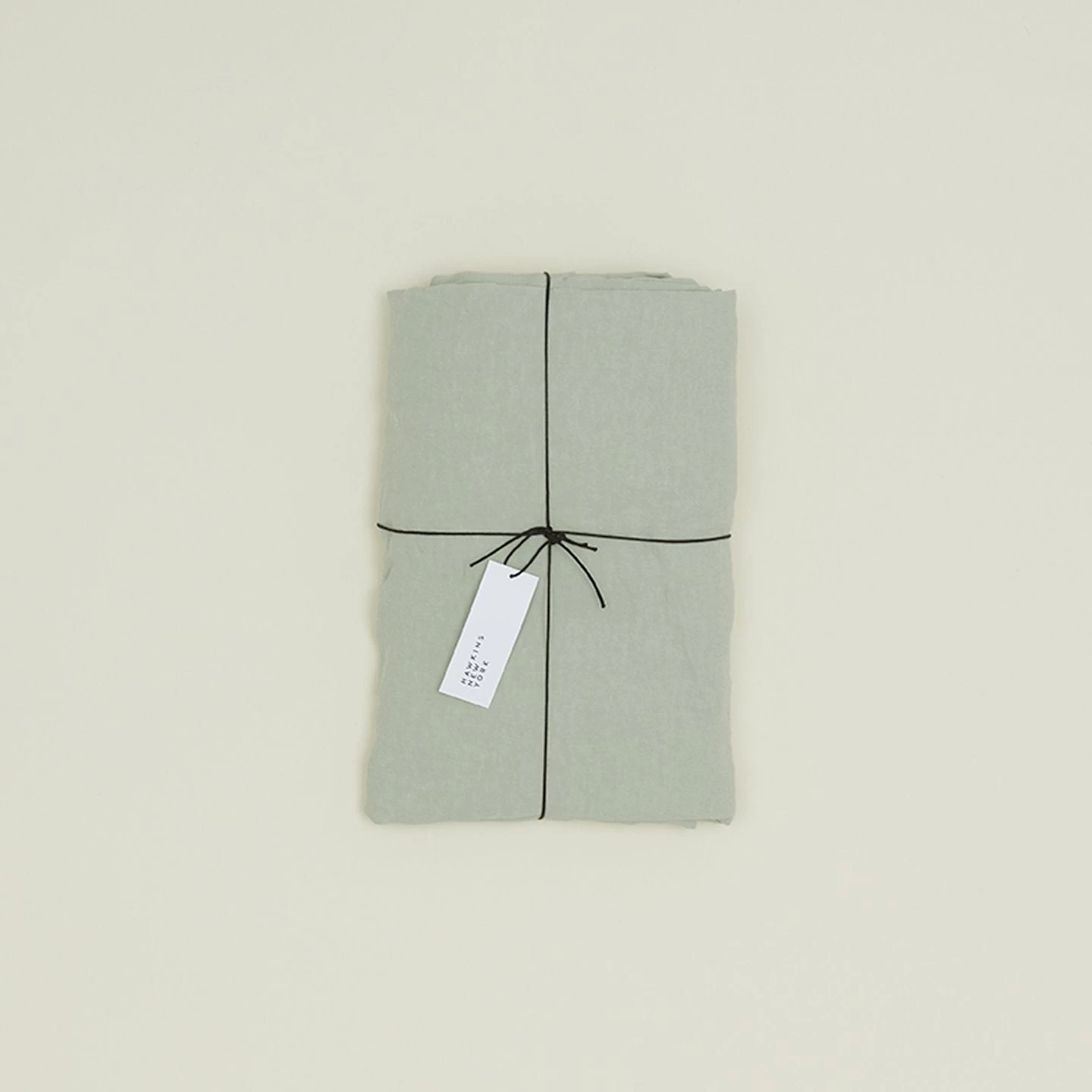 Simple Linen Fitted Sheet - Sage