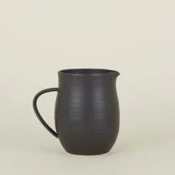 Stoneware Pitcher - Black