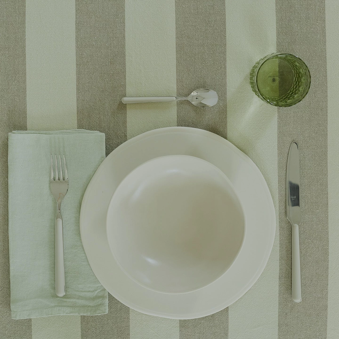 Simple Linen Napkin - Sage - Image 3