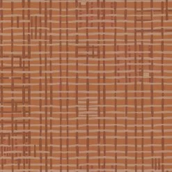 Weave Wallpaper - Terracotta